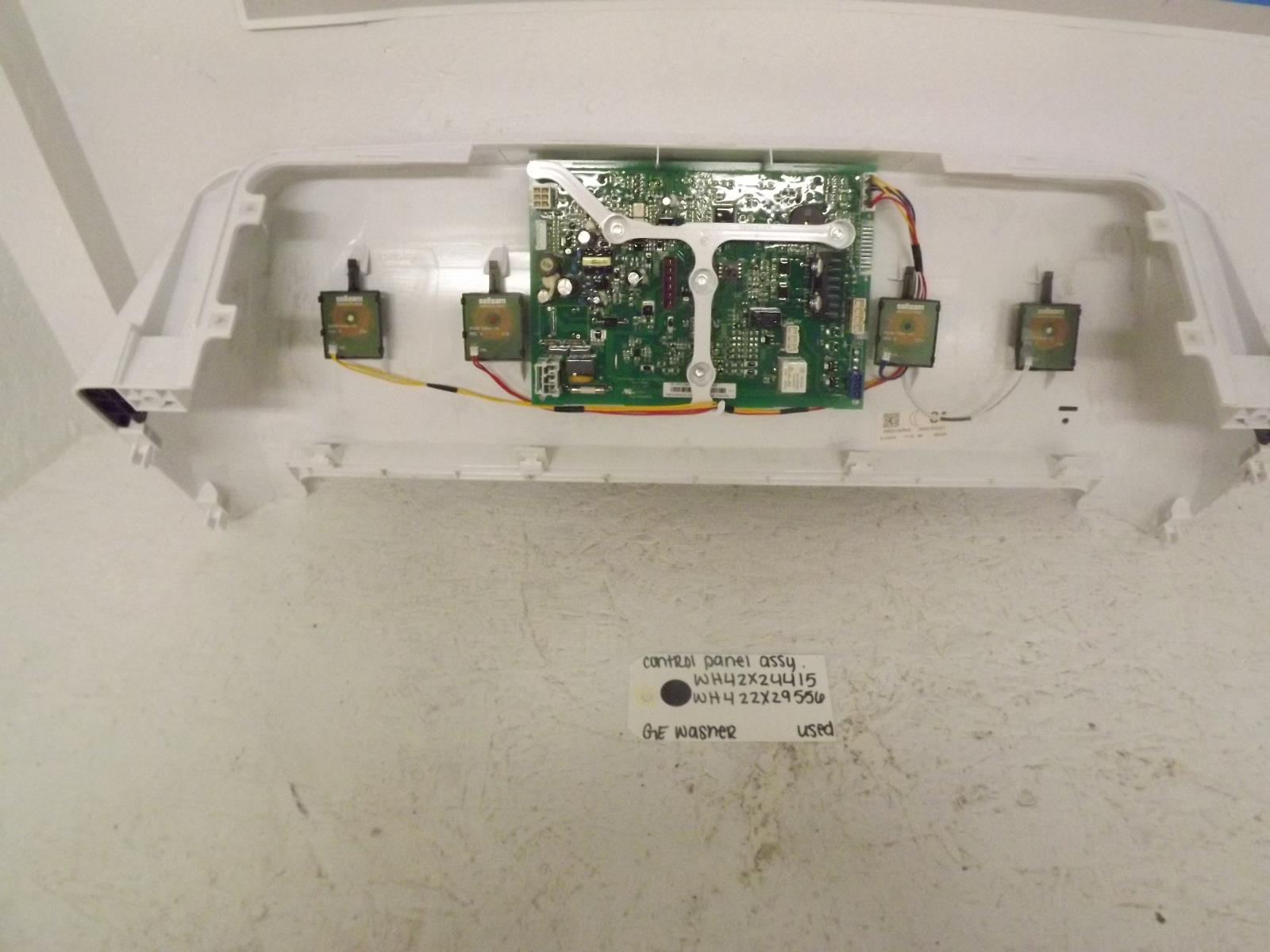 GE Washer WH42X24415 WH22X29556 Control Panel Assembly Used GE Washer WH42X24415 WH22X29556 Control Panel Assembly Used